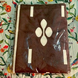 Brown Aztec Print Poncho